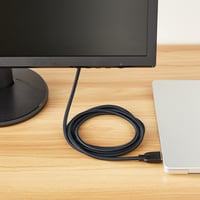 Opletený HDMI kábel Amazon Basics 1,8 m čierny – Vysokorýchlostný HD prepojovací kábel pre televízor a monitor 6