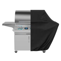 Ochranný obal na plynový gril Amazon Basics – 117 x 61 x 117 cm – Vodoodolný kryt na vonkajší gril, čierny 3