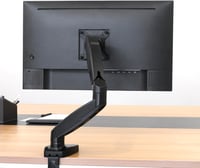Amazon Basics gázrugós monitorkar asztali rögzítés, 38,1–68,6 cm, VESA 75x75/100x100 - fekete 7