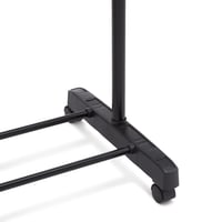Amazon Basics pojazdný vešiakový stojan na šaty, chróm, 91,5-145 x 42 x 134-161 cm (Š x H x V), voľne stojaci vešiak na kolieskach 6