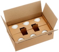 Amazon Basics GU10 LED reflektorska žarulja 4,7W (zamjena za 50W), topla bijela, nije prigušiva, pakiranje od 6 komada 6
