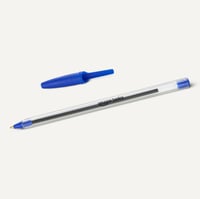 Pix cu uscare rapidă Amazon Basics, 36 bucăți, albastru, vârf mediu 1,0 mm, pentru școală și birou 4