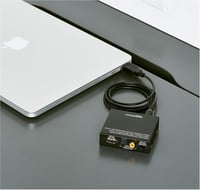 Amazon Basics HDMI Audio Extractor Converter SPDIF RCA Stereo - hdmi to hdmi 6