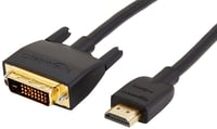Obojsmerný kábel adaptéra Amazon Basics HDMI na DVI, 0,9 m – čierny – 10 ks 1