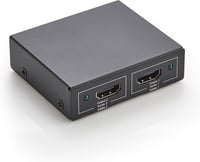 Amazon Basics HDMI splitter 1 bemenet 2 kimenet, 4K 30 Hz, tükrözés, 1 m USB-A–DC kábellel - fekete 1