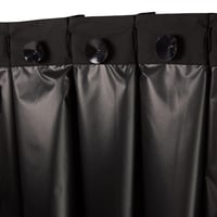 Prenosný zatemňovací záves na okno Amazon Basics s prísavkami, 198 x 127 cm, čierny, 1 ks 4