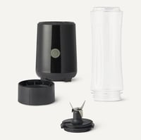Amazon Basics hordozható turmixgép 600 ml, 300 W, 2 palackkal - fekete 4