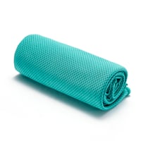 Prosop Răcoritor pentru Sport Amazon Basics pentru Gât și Față, 102x31 cm, 4 buc, Negru/Gri/Albastru Deschis/Albastru Marin 3