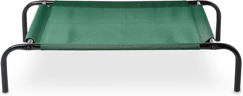 Amazon Basics Hűtő Emelt Kutyaágy S Méret Zöld - S, green, Raised Bed