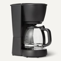Amazon Basics Kávéfőző 1,25L Üveg Kancsóval, 10 Csésze, 1000W, Fekete 5