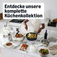 Caserolă rotundă din fontă emailată Amazon Basics cu capac, 4,1 L, Gri pânză 5