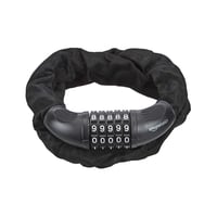 Amazon Basics retiazkový zámok na bicykel s 5-miestnym kombinačným kódom, 97,2 cm, čierny, 1 ks 1