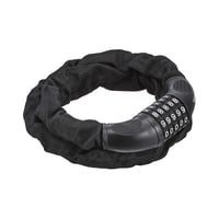 Amazon Basics retiazkový zámok na bicykel s 5-miestnym kombinačným kódom, 97,2 cm, čierny, 1 ks 2