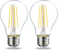 Amazon Basics LED izzó E27 7W meleg fehér filament 2db csomag - 2er-Pack 1