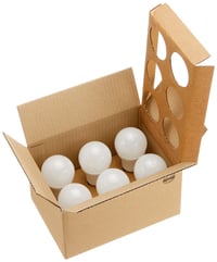 Amazon Basics LED žarulja s grlom E27, 10,5 W (ekvivalent 75 W), toplo bijelo svjetlo, nije prigušiva, pakiranje od 6 komada 5