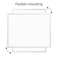 Magnetická biela tabuľa Amazon Basics s hliníkovým rámom, samolepiaca – 28 x 36 cm 3