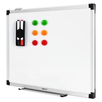 Amazon Basics mágneses fehértábla tolltartóval, alumínium kerettel - 60x45 cm 1