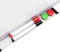 Amazon Basics mágneses fehértábla tolltartóval, alumínium kerettel - 60x45 cm 2