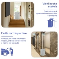 Chránič matraca Amazon Basics 180x200 cm, 7 cm gélová penová podložka, biela, chladiaci vrchný matrac z pamäťovej peny 9