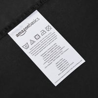 Napínacia plachta z mikrovlákna Amazon Basics, 180 x 200 cm, výška matraca max. 30 cm, čierna 6