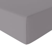 Napínacia plachta z mikrovlákna Amazon Basics, tmavosivá, 140 x 200 cm, výška matraca max. 30 cm 2