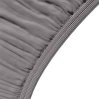 Napínacia plachta z mikrovlákna Amazon Basics, tmavosivá, 140 x 200 cm, výška matraca max. 30 cm 4