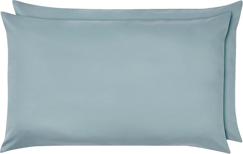 Amazon Basics Mikroszálas Párnahuzat 50x80 cm 2 db Spa Kék - 2-50 x 80 cm, Spa Blue