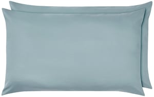 Amazon Basics jastučnica od mikrovlakana - spa plava - 50x80 cm - 2 komada