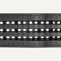 Plastové nájazdové rampy Amazon Basics, 2948 kg/pár, protišmykové – čierne – 2 ks 4