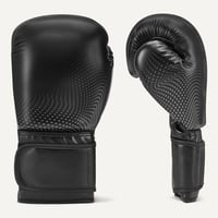 Amazon Basics műbőr boxkesztyű uniszex, edzés, sparring, MMA, Muay Thai - fekete - 16 oz 5