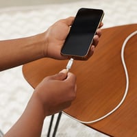 Amazon Basics MFi-tanúsított nylon fonott Lightning–USB-A töltőkábel - ezüst - 0,9 m 7