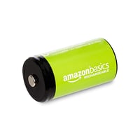 Nabíjateľné NiMH batérie Amazon Basics typu D (veľké mono), 10 000 mAh, 4 ks, až 1000 nabíjacích cyklov, prednabité 2