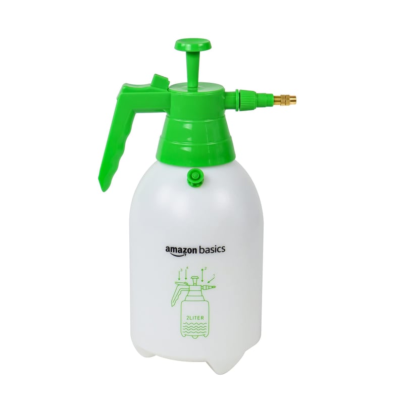 Tlakový postrekovač Amazon Basics so zaistiteľnou spúšťou – 2 litre