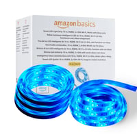 Inteligentný LED pásik Amazon Basics 10 m RGBW viacfarebný, kompatibilný s Alexa, inteligentné osvetlenie 1