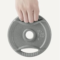Liatinový kotúč Amazon Basics s úchytom, 2,54 cm – súprava 4 x 1,25 kg na cvičenie 3