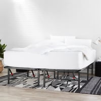 Sklopivi okvir kreveta s platformom Amazon Basics, montaža bez alata, prostor za pohranu ispod kreveta, crni, 90 x 200 x 35,5 cm 5