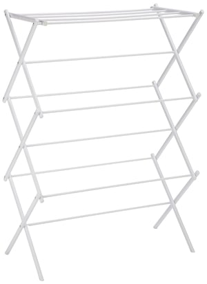Amazon Basics sklopivo bijelo sušilo za rublje 36,8x74,9x106,2 cm