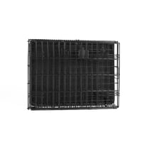 Cușcă pliabilă din sârmă metalică Amazon Basics pentru câini, cu o ușă și tăviță, negru, 61 x 46 x 51 cm 5