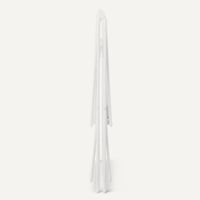 Skladací kovový sušiak na bielizeň Amazon Basics so 4 krídlami, 155 x 60 x 126 cm, biely 3