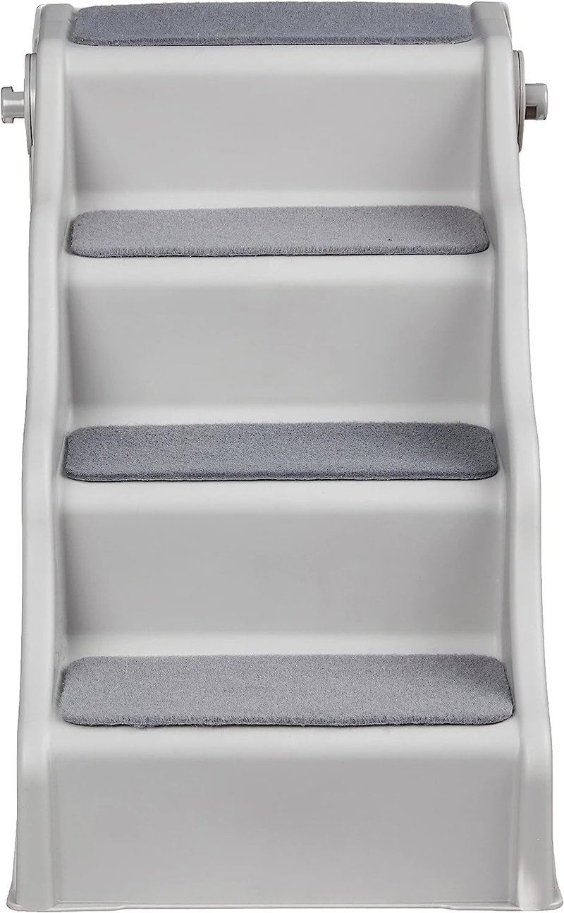 Amazon Basics Összecsukható Lépcsőfok Kutyáknak és Macskáknak, Szürke 60x40x50cm - gray