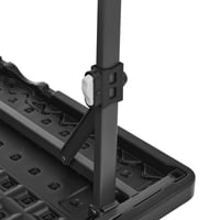 Masă pătrată pliabilă Amazon Basics cu mâner de transport, pentru interior și exterior, picnic, camping, negru, 86,1 x 86,1 x 74 cm 4