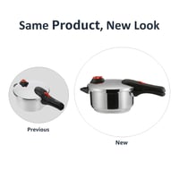 Tlakový hrniec Amazon Basics z nehrdzavejúcej ocele, na indukciu, 4 litre 5