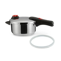 Tlakový hrniec Amazon Basics z nehrdzavejúcej ocele, na indukciu, 4 litre 1