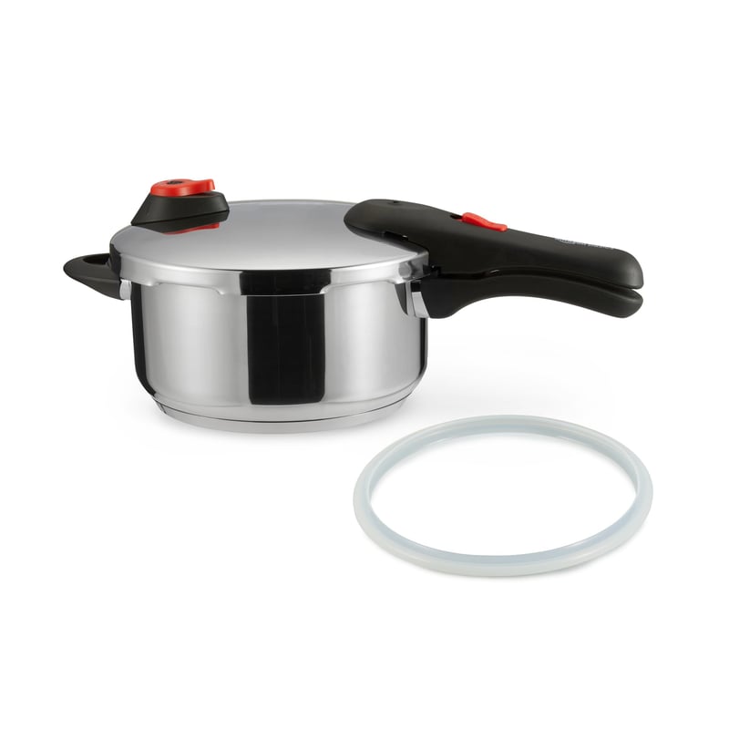 Tlakový hrniec Amazon Basics z nehrdzavejúcej ocele, na indukciu, 4 litre
