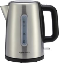 Amazon Basics Rozsdamentes Acél Hordozható Vízforraló 1.7L Ezüst 1