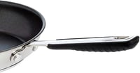 Amazon Basics rozsdamentes acél tapadásmentes serpenyő 20 cm indukciós - 20 cm, Non-stick 4