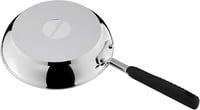 Amazon Basics rozsdamentes acél tapadásmentes serpenyő 20 cm indukciós - 20 cm, Non-stick 5