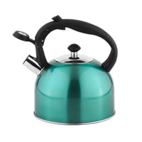 Amazon Basics čajnik od nehrđajućeg čelika 2,3 litre, tirkizno plavo kuhalo za vodu 2