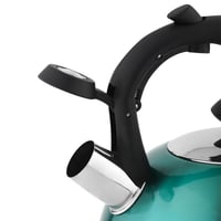 Amazon Basics čajnik od nehrđajućeg čelika 2,3 litre, tirkizno plavo kuhalo za vodu 4