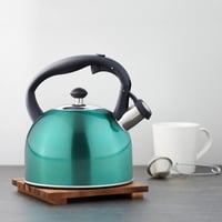 Amazon Basics čajnik od nehrđajućeg čelika 2,3 litre, tirkizno plavo kuhalo za vodu 5